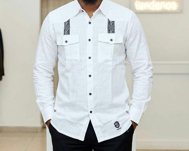 CHEMISE LIN cassé 