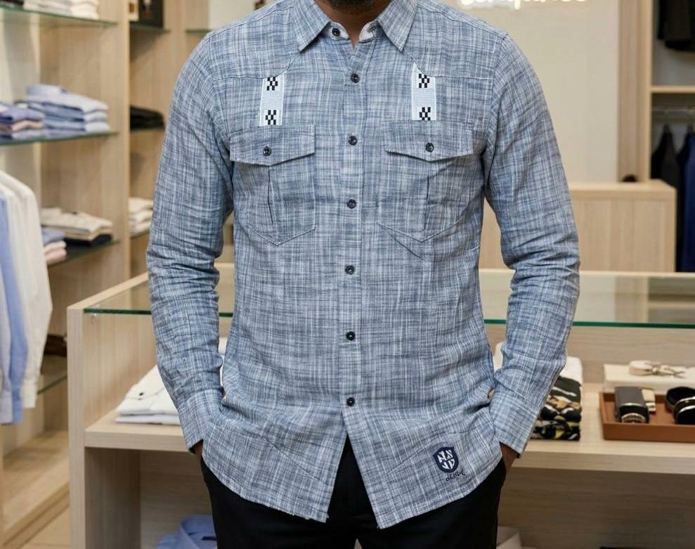 CHEMISE LIN cassé  - Vue 2